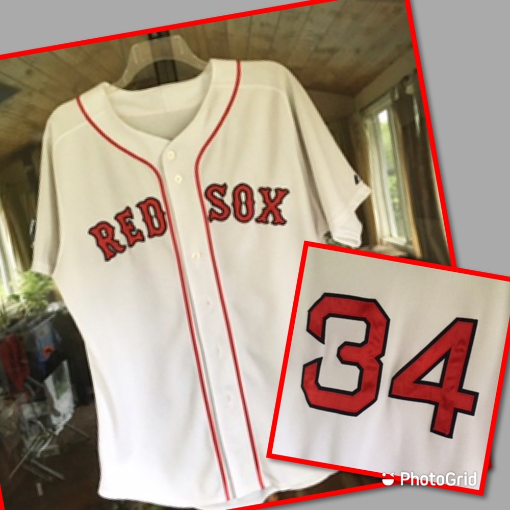 David Ortiz (#34) MLB Official Team Jersey